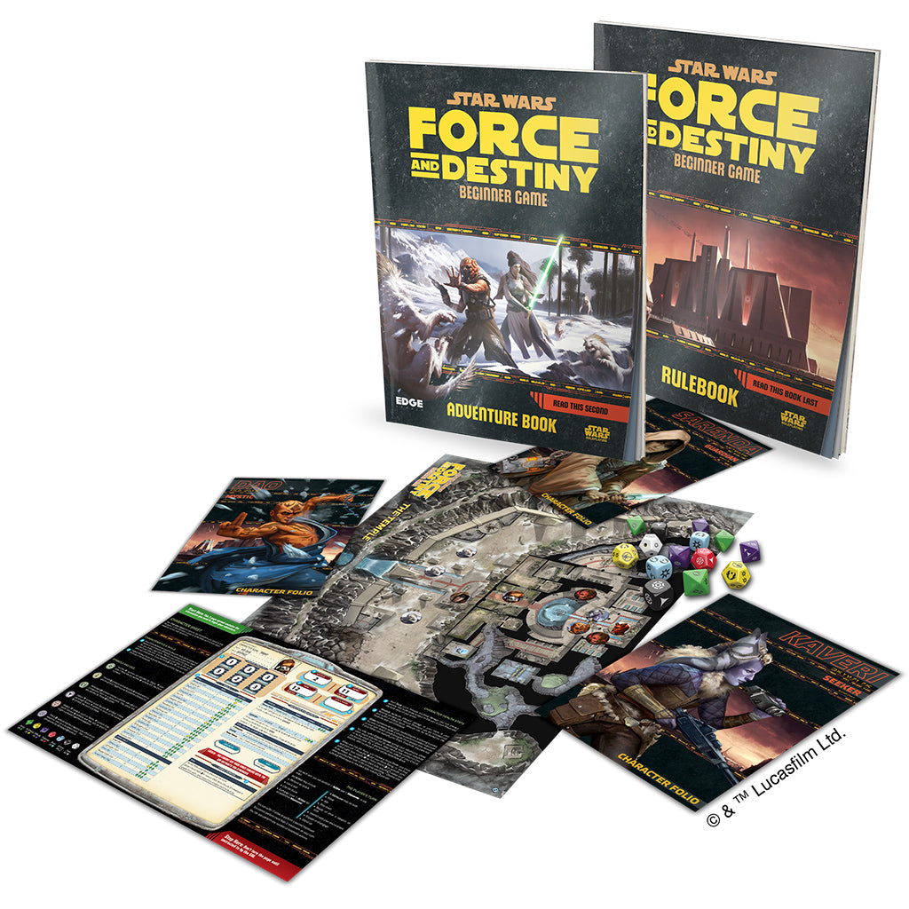 Star Wars: Force and Destiny - Beginner Game - Bards & Cards