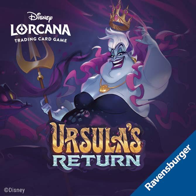 5/17/2024, 3 pm - Disney Lorcana: Ursula's Return Prerelease Extravaganza - Bards & Cards