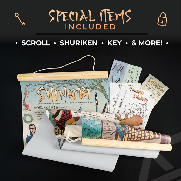 Shinobi: The Ninja Scroll - Bards & Cards