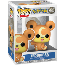 Pokemon Teddiursa Funko Pop! Vinyl Figure #985 - Bards & Cards