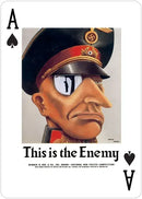 USA Posters of World Wars I and II Poker Deck - Bards & Cards