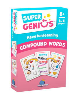 Super Genius Compound Words : The Clever Card Challenge - Bards & Cards