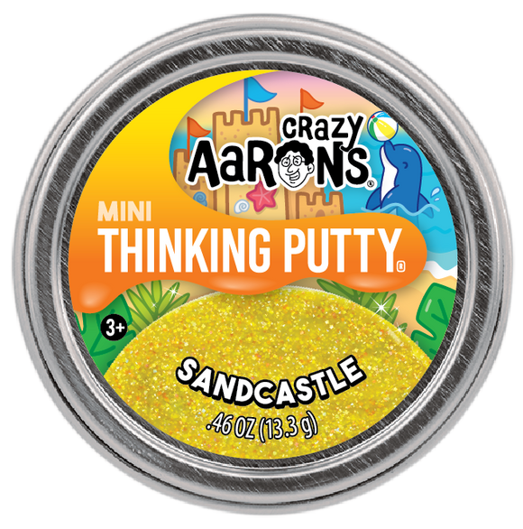 Crazy Aaron’s® Thinking Putty - Summer Sparkle Mini Tin - Bards & Cards
