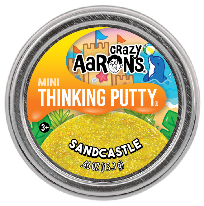 Crazy Aaron’s® Thinking Putty - Summer Sparkle Mini Tin
