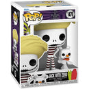 The Nightmare Before Christmas Jack with Zero (Beach) Funko Pop! - Bards & Cards