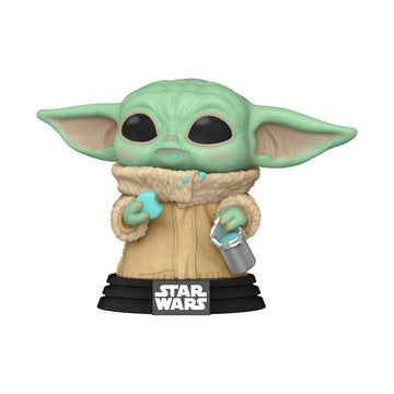 Funko Pop! Star Wars: The Mandalorian The Child with Cookie - Bards & Cards