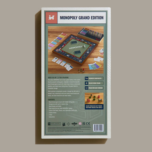 Monopoly Grand Folding Edition - Bards & Cards