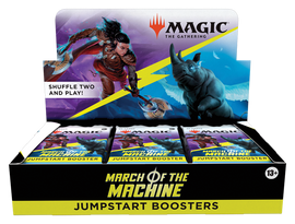 March of the Machine - Jumpstart Booster Display - Bards & Cards
