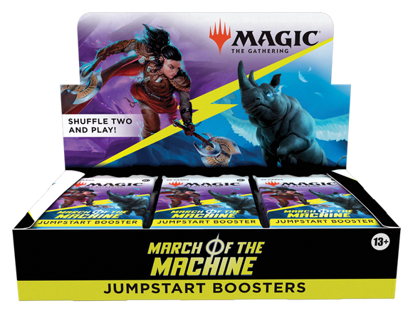 March of the Machine - Jumpstart Booster Display - Bards & Cards