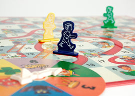 WS Game Company Chutes and Ladders Nostalgia Tin - Bards & Cards