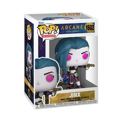 Arcane: League of Legends Jinx Funko Pop! Vinyl Figure #1602 - Bards & Cards