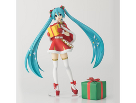 Sega: Vocaloid Super Premium Miku Hatsune (Christmas 2019 Ver.) Figure - Bards & Cards