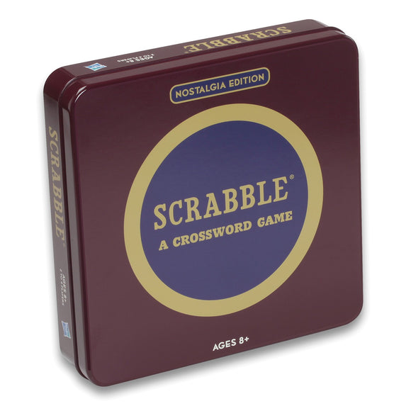 WS Game Company Scrabble Nostalgia Tin - Bards & Cards