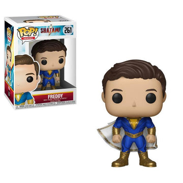 Funko POP! Shazam - Freddy Vinyl Figure #261 - Bards & Cards