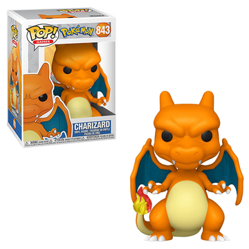 Funko POP! Pokemon - Charizard Vinyl Figure #843 - Bards & Cards