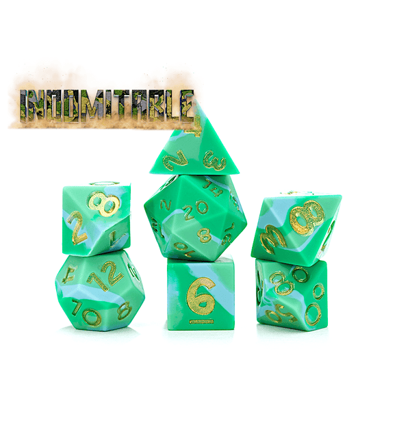 Anti-Stress Dice (16mm Silicone) - Bards & Cards