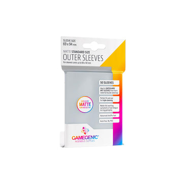 Gamegenic Outer Sleeves - Matte Standard Size - Bards & Cards