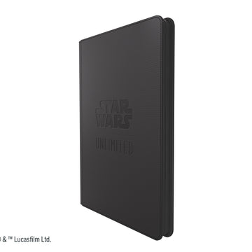 Star Wars: Unlimited Zip-Up Album 18-Pocket Black - Bards & Cards