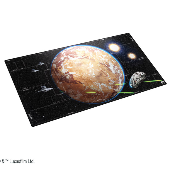 Star Wars: Unlimited Battle Zone Game Mat Optimized for 4-Players - Bards & Cards