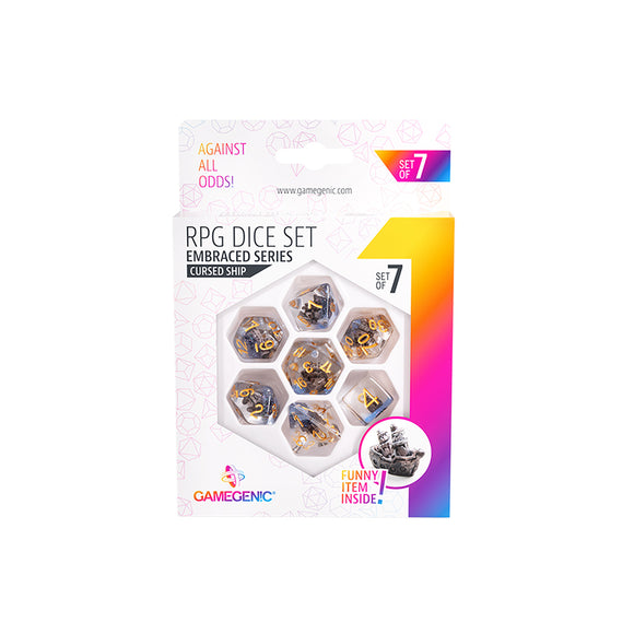 7-Set GameGenic RPG Dice - Bards & Cards