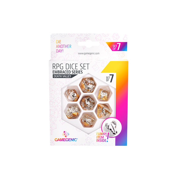 7-Set GameGenic RPG Dice - Bards & Cards