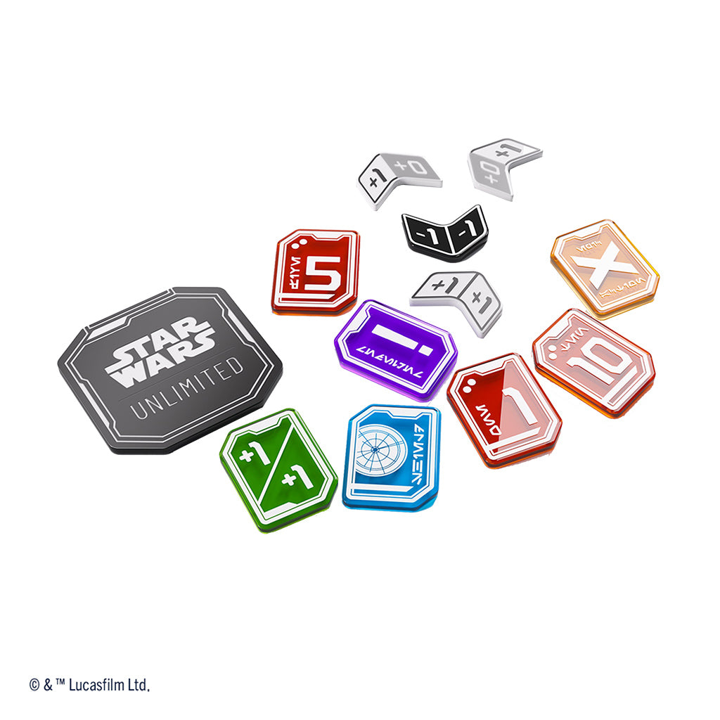 Star Wars: Unlimited - Acrylic Premium Tokens - Bards & Cards