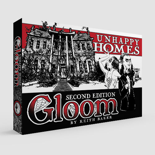 Gloom (Second Edition): Unhappy Homes - Bards & Cards