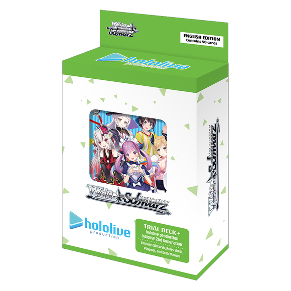 Weiss Schwarz: hololive production 2nd Generation Trial Deck+ - Bards & Cards