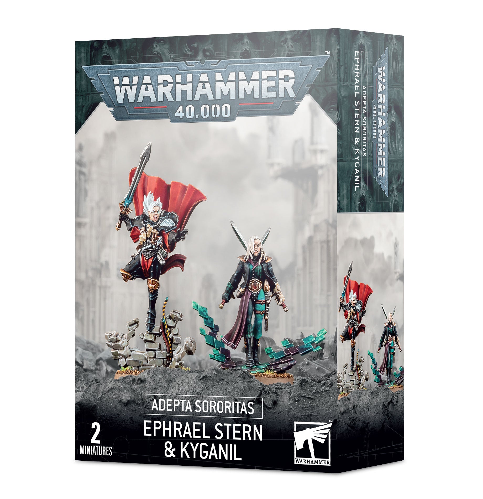 Warhammer 40k Adepta Sororitas: Ephreal Stern & Kyganil - Bards & Cards