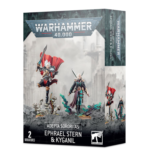 Warhammer 40k Adepta Sororitas: Ephreal Stern & Kyganil - Bards & Cards