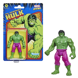 Retro Collection Marvel Legends - Hulk 3.75-inch Action Figure - Bards & Cards