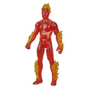Retro Collection Marvel Legends - Human Torch 3.75-inch Action Figure - Bards & Cards