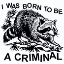 'Born Criminal' Shirt - Bards & Cards