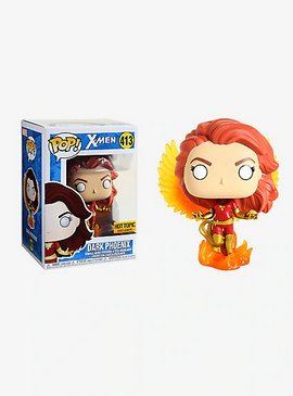 Funko POP! X-Men - Dark Phoenix Vinyl Figure #413 Hot Topic Exclusive - Bards & Cards