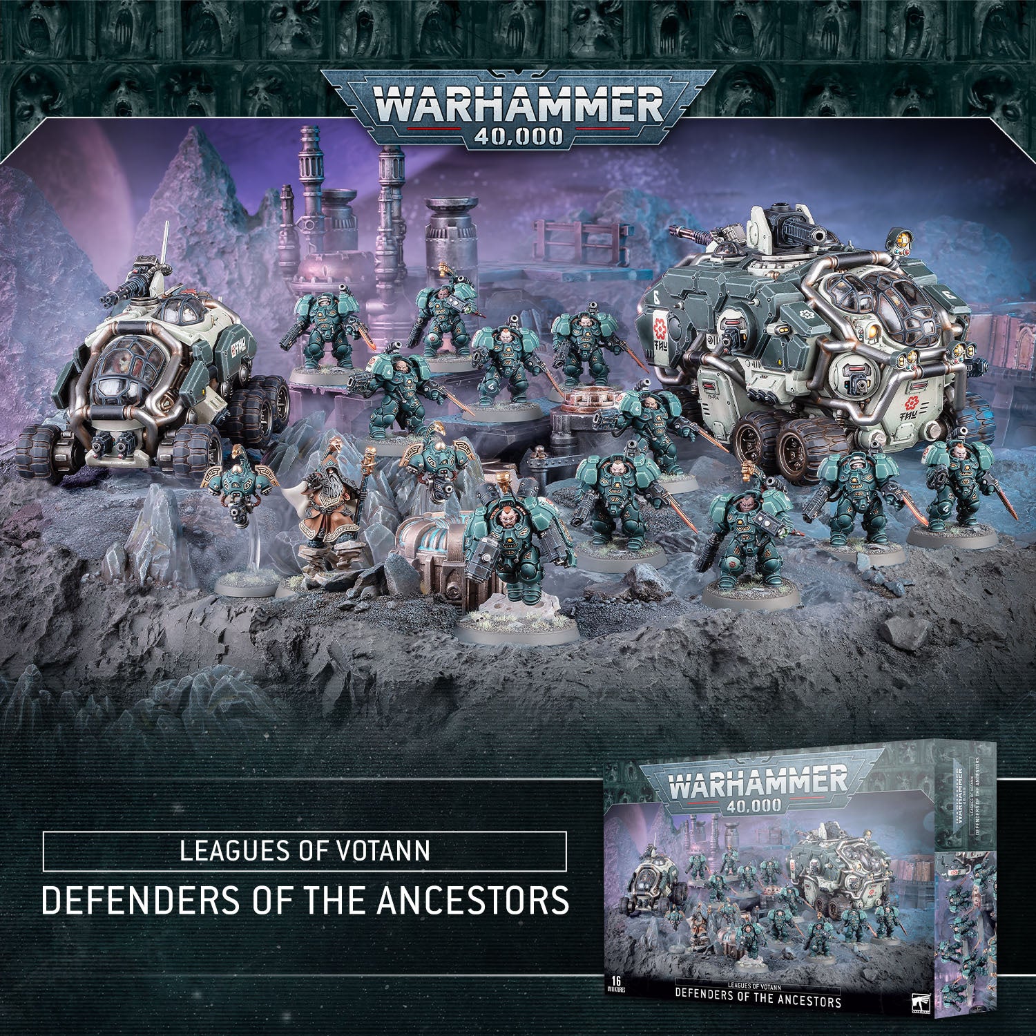 Warhammer 40k Votann: Defenders of the Ancestors - Bards & Cards