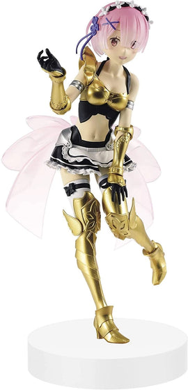 Banpresto: Re:Zero Starting Life in Another World - Ram EXQ Figure - Bards & Cards