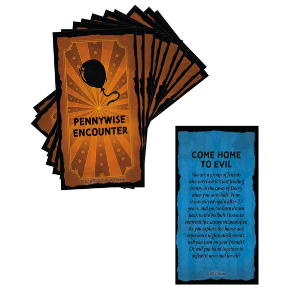 Betrayal at the Neibolt House: The Evil of Pennywise Expansion - Bards & Cards