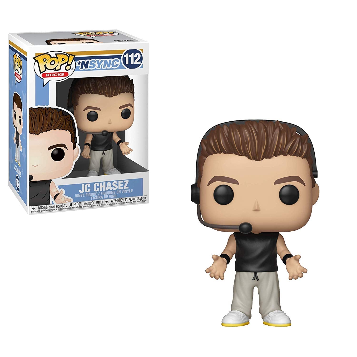 Funko POP! Rocks: *NSYNC - JC Chasez Vinyl Figure #112 - Bards & Cards