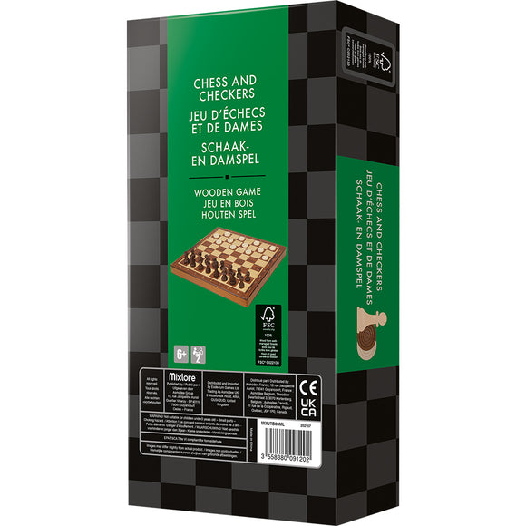 Chess and Checkers - Folding Version - Bards & Cards