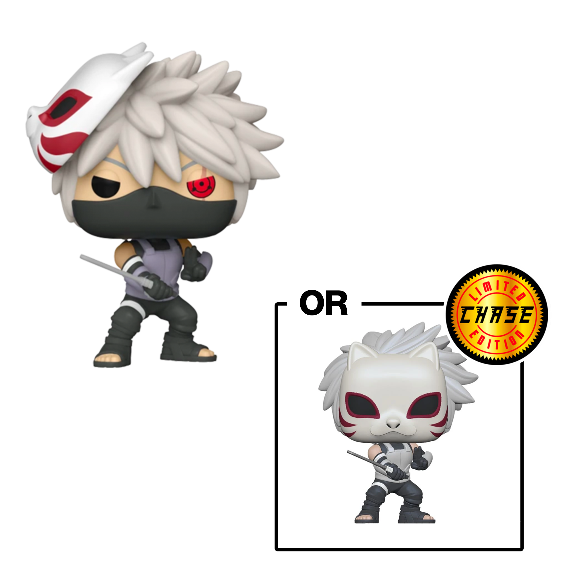 Funko POP! Naruto Shippuden - Kakashi (Anbu) Vinyl Figure #994 AAA Anime Exclusive [READ DESCRIPTION]