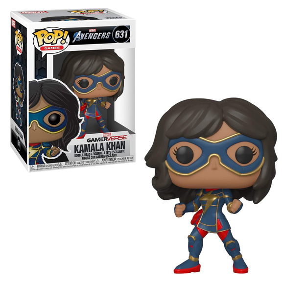 Funko POP! Avengers Game - Kamala Khan (Stark Tech Suit) Vinyl Figure #631 - Bards & Cards