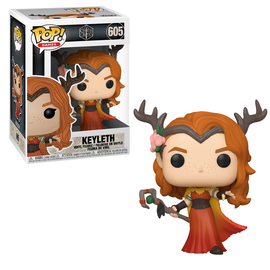 Funko POP! Critical Role: Vox Machina - Keyleth Vinyl Figure #605 - Bards & Cards