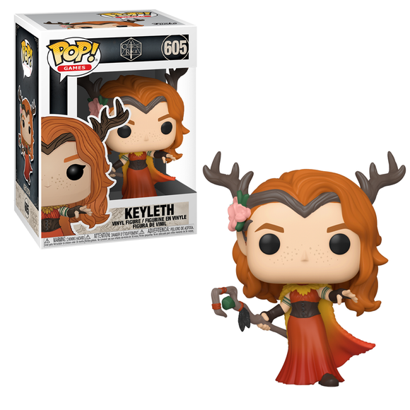 Funko POP! Critical Role: Vox Machina - Keyleth Vinyl Figure #605 - Bards & Cards