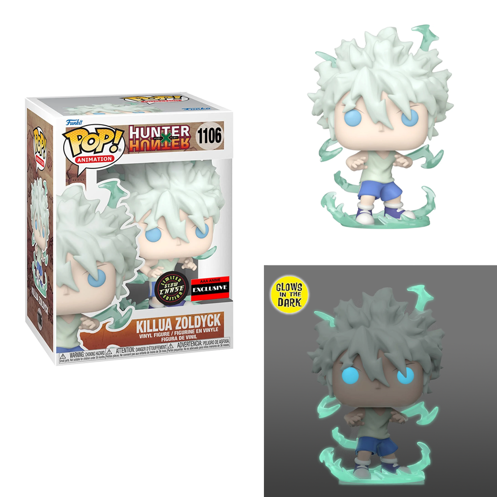 Funko POP! Hunter X Hunter - Killua Zoldyck Vinyl Figure #1106 AAA Anime Exclusive [READ DESCRIPTION]