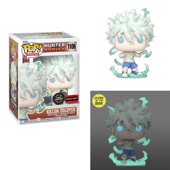Funko POP! Hunter X Hunter - Killua Zoldyck Vinyl Figure #1106 AAA Anime Exclusive - Bards & Cards