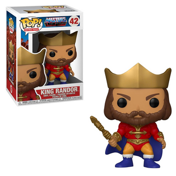 Funko POP! Masters of the Universe - King Randor (Metallic) Vinyl Figure - Bards & Cards