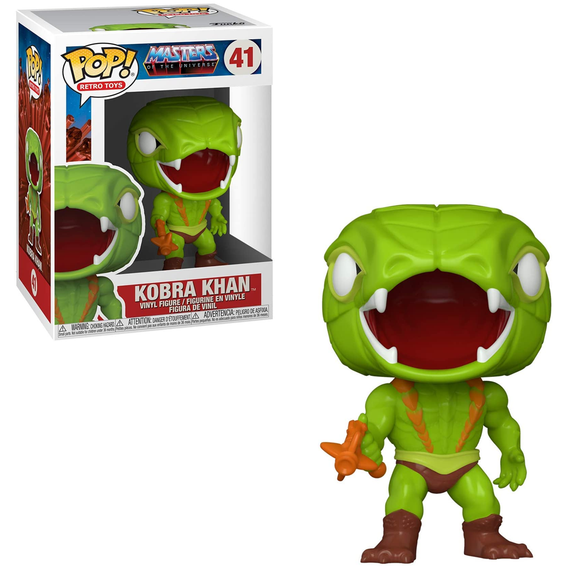 Funko POP! Masters of the Universe - Kobra Khan Vinyl Figure #41 - Bards & Cards