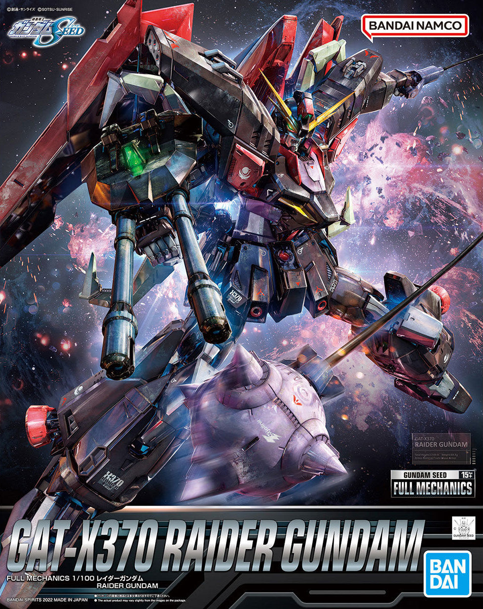 Bandai Full Mechanics GAT-X370 Raider Gundam 1/100 - Bards & Cards