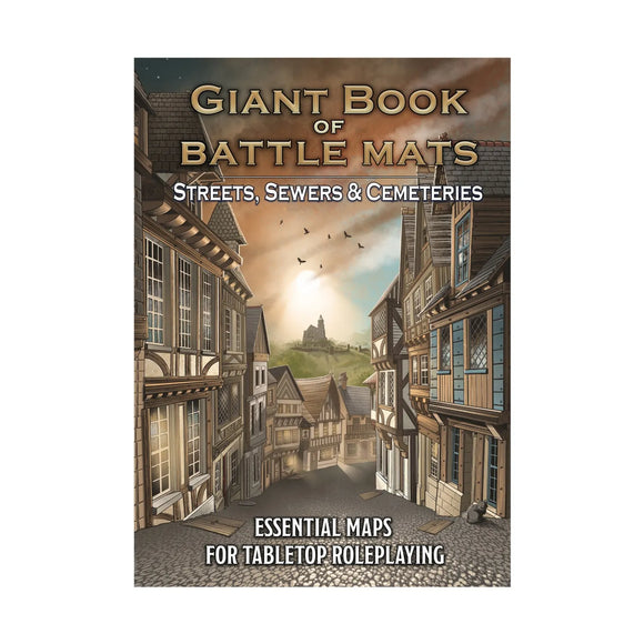 Giant Book of Battle Mats: Streets, Sewers, & Cemeteries
