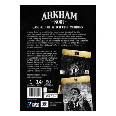 Arkham Noir - Bards & Cards